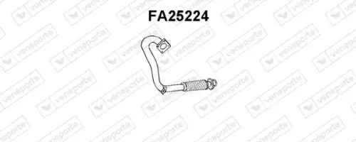 патрубок радиатора MB FA25224 VENEPORTE