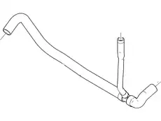 Шланг радиатора 6W1Z8286B LINCOLN