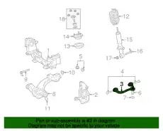 Шаровая опора LINCOLN 6W1Z3084B