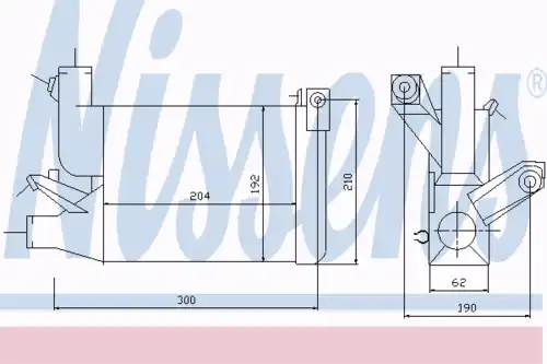 Интеркулер NISSENS 96697
