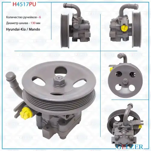 Насос гидроусилителя руля GELZER H4517PU