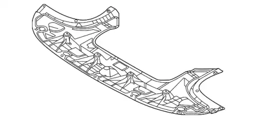 PANEL ASSY - UNDER COVER 29110AA000 HYUNDAI
