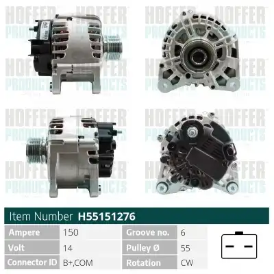 Генератор HOFFER H55151276