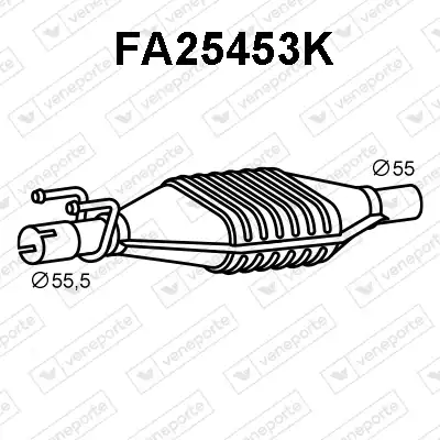 Рулевая тяга VENEPORTE FA25453K