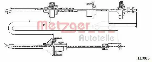 Шаровая опора METZGER 414856
