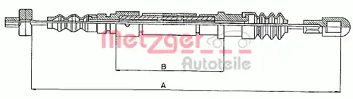 Цилиндр сцепления METZGER 10.824