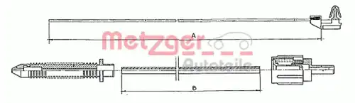 Шаровая опора METZGER 10.0381