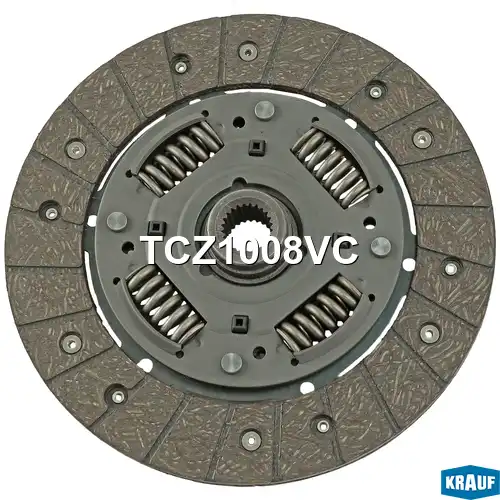 Диск сцепления KRAUF TCZ1008VC