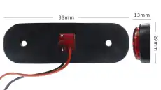 Фонарь габаритный C2R BD7011RED