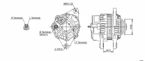 Генератор KUTNAK 721232/M