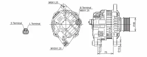 Генератор KUTNAK 722002/M