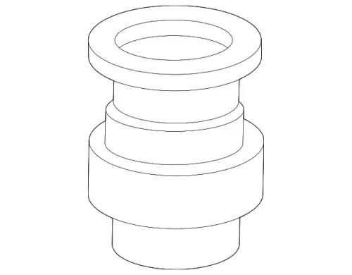 BUMPER ASSY BOUND 54050-6LB1A NISSAN