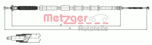 Шаровая опора METZGER 12.0717