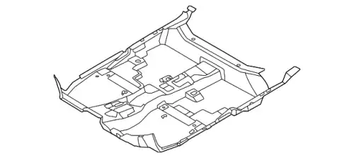 Коврики в салон NISSAN 74902-6LB0A