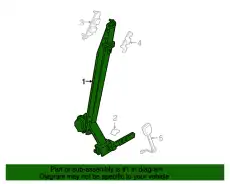 Ремень клиновой NISSAN 86885-9UF8A