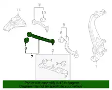 Рычаг подвески VAG 8E0 407 506 Q