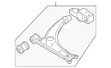 Рычаг подвески VAG 3C0 407 151 G
