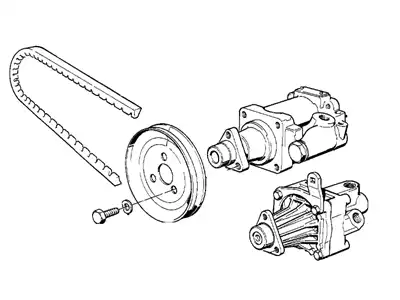 Комплект уплотн. насоса гидроусилителя !ZF \BMW 3' E30, E36, 5' E28, E34, 6' E24, 7' E32 32 41 1 135 880