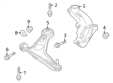 LINK COMPL-TRANSVERSE,LH 54501-6RA0B NISSAN