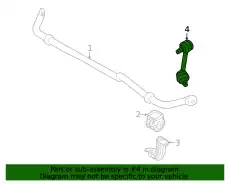 ROD-CONNECTING,REAR STABILIZER 56261-6RA0A NISSAN