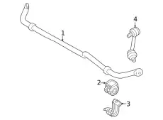 ROD-CONNECTING,REAR STABILIZER 56261-6RA0A NISSAN