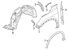 FENDER-FRONT,RH 63100-6RR0A NISSAN