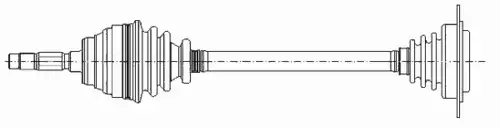 Рулевая тяга IPD 33-1476