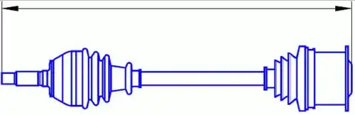 Рулевой наконечник SERCORE 12997