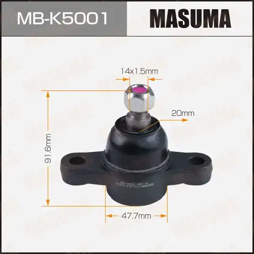 Шаровая опора MASUMA MB-K5001