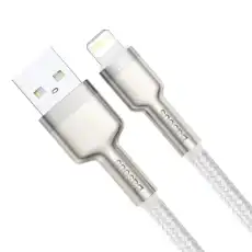 Baseus Cafule Series Metal Data Cable USB to IP 2.4A 1m White CALJK-A02