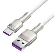 Baseus Cafule Series Metal Data Cable USB to Type-C 66W 1m White CAKF000102