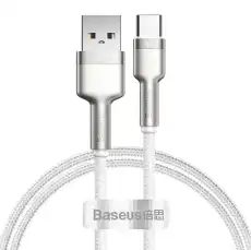 Baseus Cafule Series Metal Data Cable USB to Type-C 66W 1m White CAKF000102