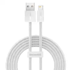 Baseus Dynamic Series Fast Charging Data Cable USB to iP 2.4A 1m White CALD000402