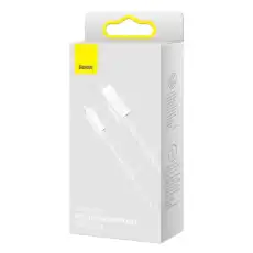 Baseus Dynamic Series Fast Charging Data Cable USB to iP 2.4A 1m White CALD000402