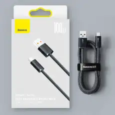 Baseus Dynamic Series Fast Charging Data Cable USB to Type-C 100W 1m Slate Gray CALD000616