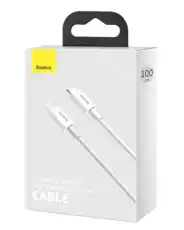 Baseus Superior Series Fast Charging Data Cable Type-C to Type-C 100W 1m White CATYS-B02