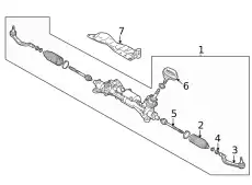 SOCKET-KIT SIDE ROD OUTER D8520-6RR1A NISSAN