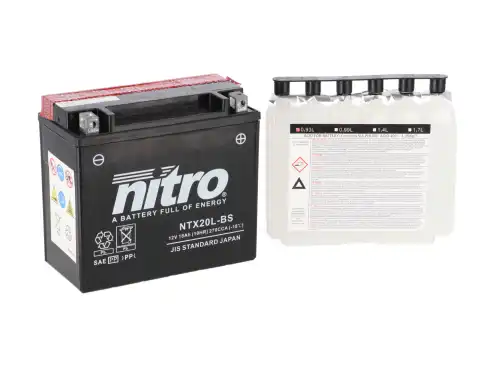 Аккумулятор NITRO NTX20L-BS