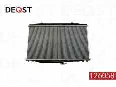 Радиатор системы охлаждения двигателя DEQST 126058