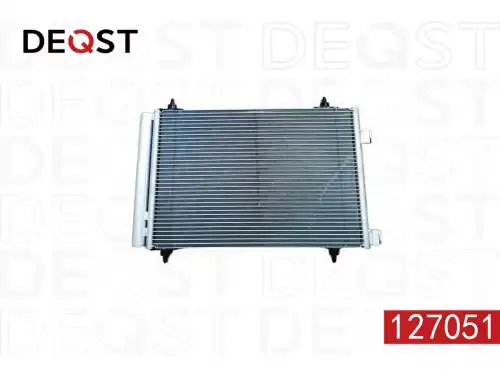Радиатор кондиционера (конденсатор) DEQST 127051