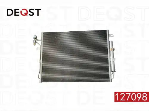 Радиатор кондиционера (конденсатор) DEQST 127098