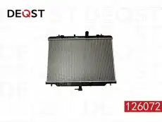 Радиатор системы охлаждения двигателя DEQST 126072