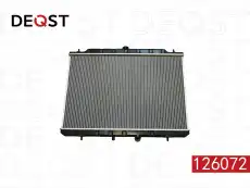 Радиатор системы охлаждения двигателя DEQST 126072