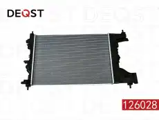 Радиатор системы охлаждения двигателя DEQST 126028