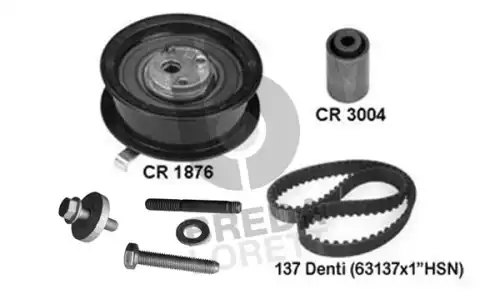 ремкомплект ГРМ Audi KCD 0046 BREDA LORETT