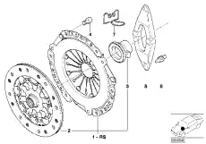 Диск сцепления BMW 21 20 1 223 687