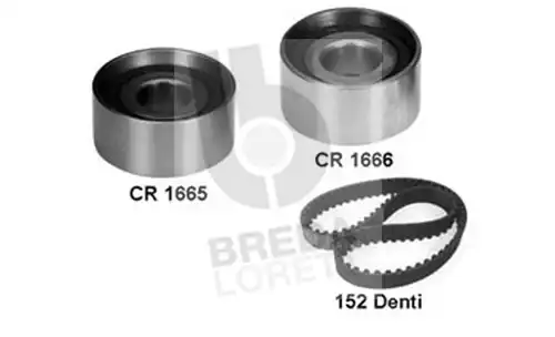 ремкомплект ГРМ Fiat KCD 0086 BREDA LORETT