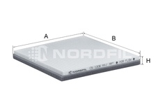 Салонный фильтр NORDFIL CN1206