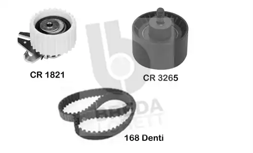 ремкомплект ГРМ AR KCD 0096 BREDA LORETT