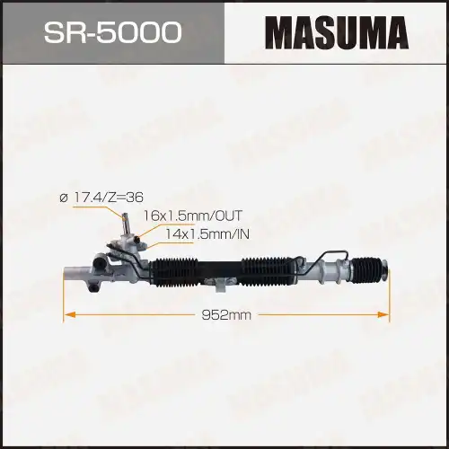 Рулевая рейка MASUMA SR-5000